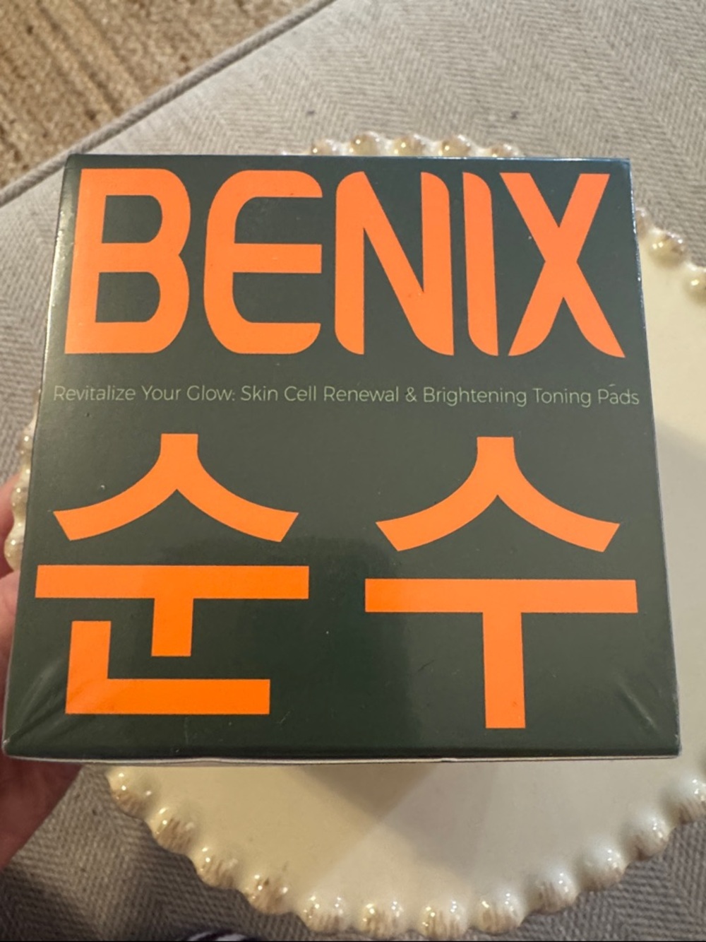 KOREAN Benix Brightening Toning Facial Pads
